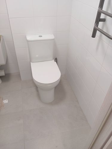 Установка напольного унитаза