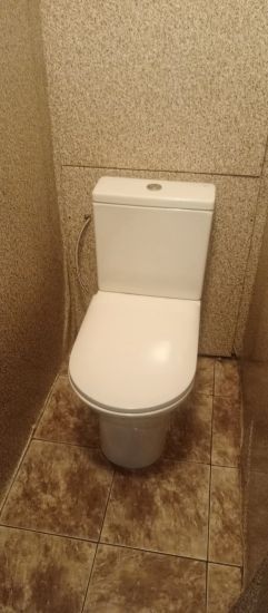Установка напольного унитаза