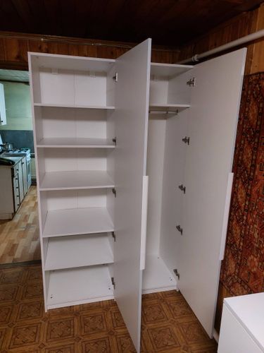 Сборка, установка и крепёж комода 4 ящика