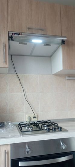 Установка и подключение вытяжки пристенной/потолочной