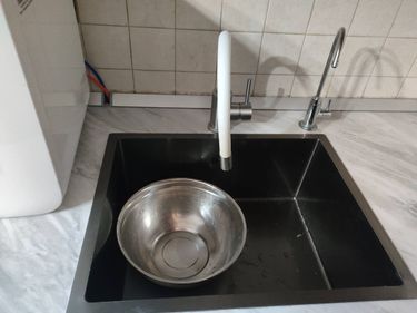 Установка и подключение врезной мойки