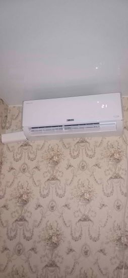 Установка сплит системы 7-9 kBTU (одноэтапный монтаж)