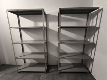 Сборка металлического стеллажа