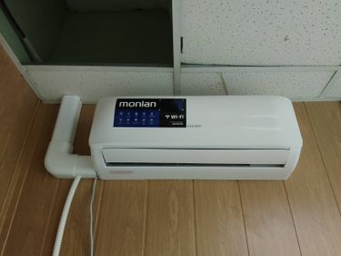 Установка сплит системы 7-9 kBTU (одноэтапный монтаж)