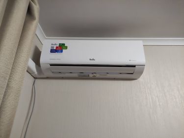 Установка сплит системы 7-9 kBTU (одноэтапный монтаж)