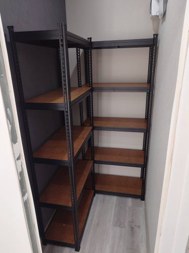 Сборка металлического стеллажа