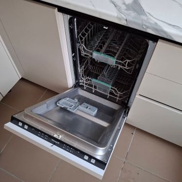 Установка посудомоечной машины с подключением