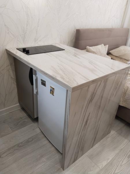 Установка столешницы ДСП Установка и подключение электрической варочной поверхности Демонтаж столешницы из ДСП без сохранения