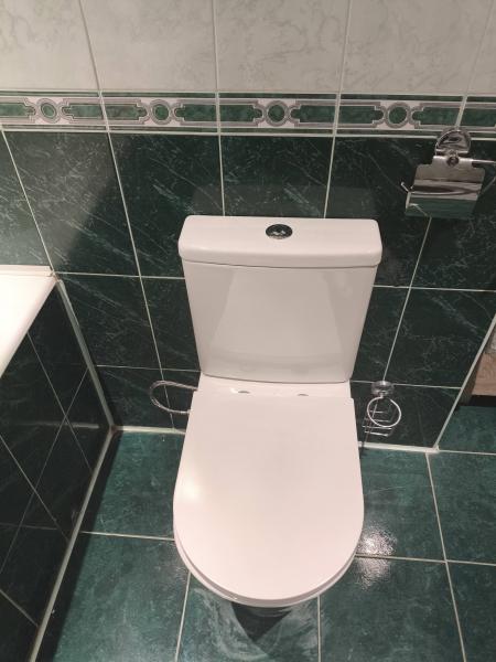 Установка напольного унитаза