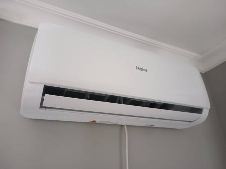 Установка сплит системы 7-9 kBTU (одноэтапный монтаж)
