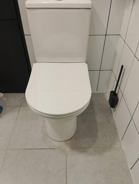 Установка напольного унитаза