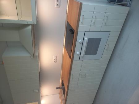 Установка и подключение встраиваемого электрического духового шкафа Прямой распил фальшпанели/фасада/полки Демонтаж духового шкафа с сохранением