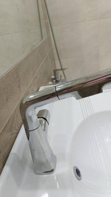 Установка смесителя (на готовые коммуникации)