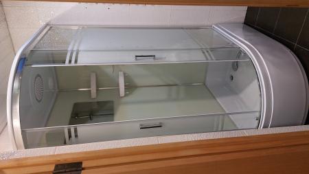 Установка душевой кабины шириной до 150 см