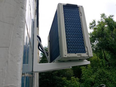 Установка сплит системы 7-9 kBTU (одноэтапный монтаж)