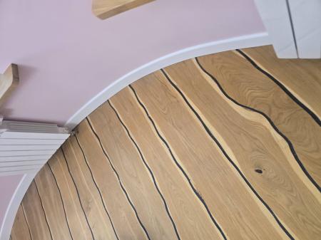 Монтаж деревянного/мдф плинтуса