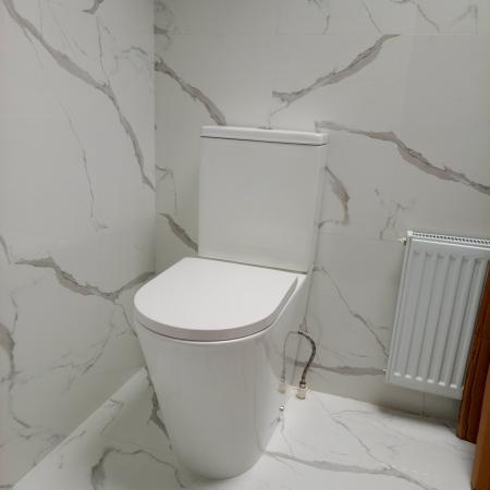 Установка напольного унитаза