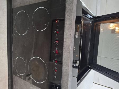 Установка столешницы ДСП Демонтаж столешницы из ДСП без сохранения Установка и подключение электрической варочной поверхности