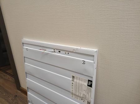 Демонтаж старого светильника