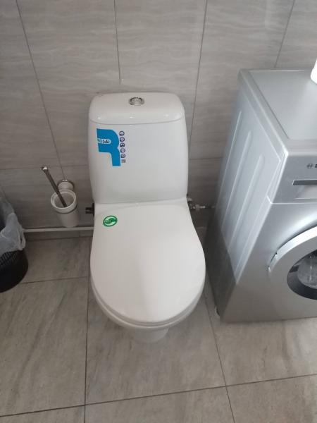 Установка напольного унитаза