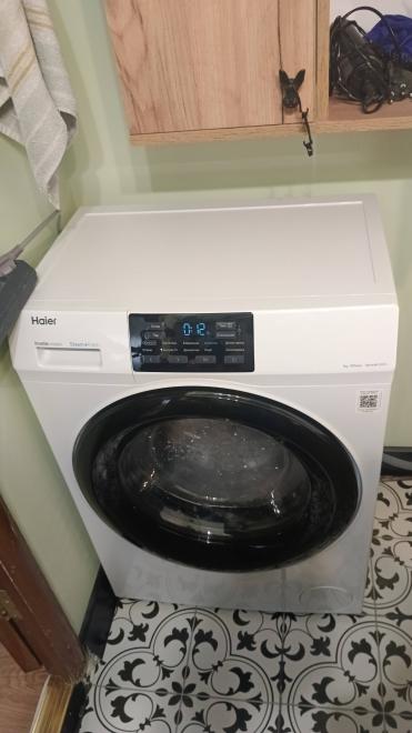 Установка отдельностоящей стиральной машины с подключением