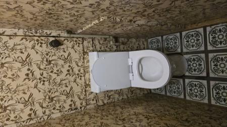 Установка напольного унитаза