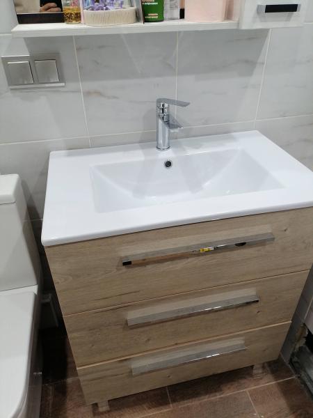 Установка напольного унитаза