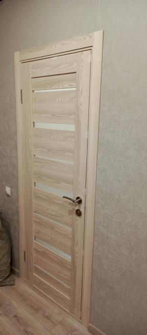 Установка межкомнатной одностворчатой двери (2 и более шт)