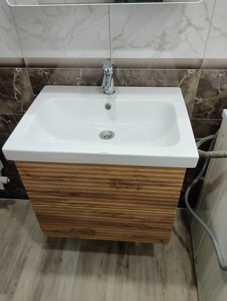 Установка напольного унитаза