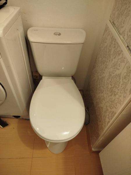 Установка напольного унитаза