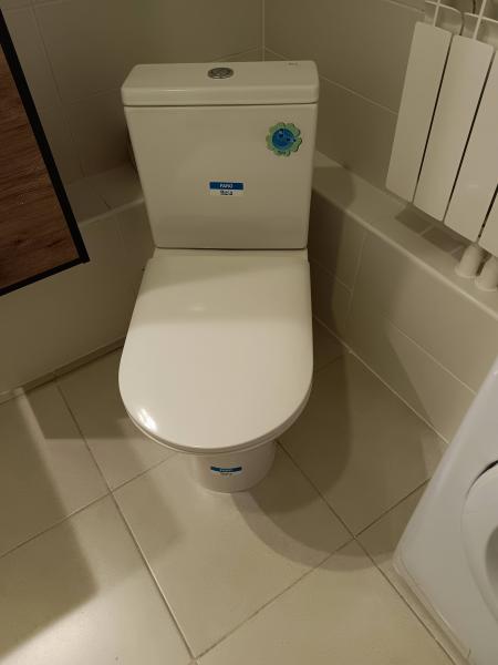 Установка напольного унитаза