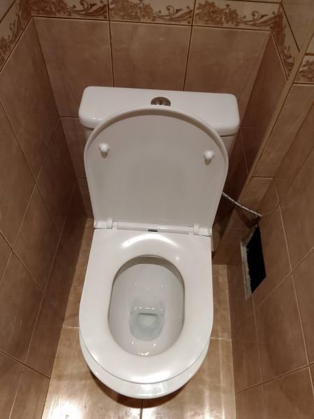 Установка напольного унитаза