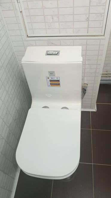 Установка напольного унитаза