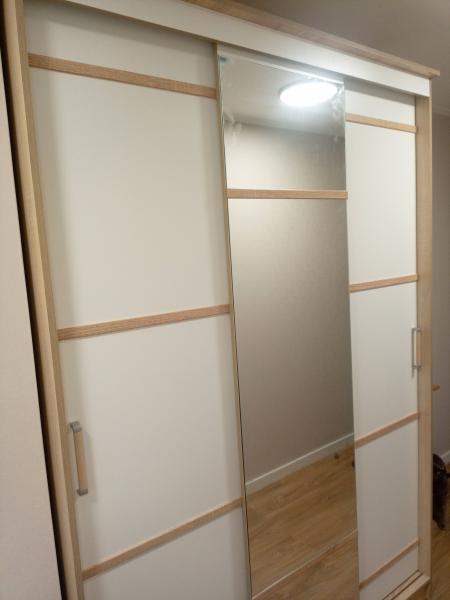 Сборка двухдверного шкафа-купе