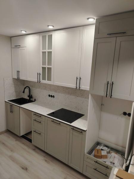 Установка смесителя (на готовые коммуникации)