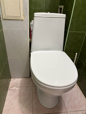 Установка напольного унитаза