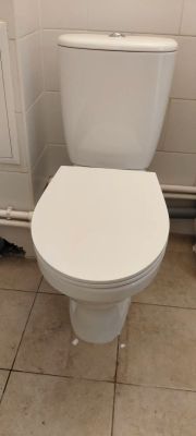 Установка напольного унитаза