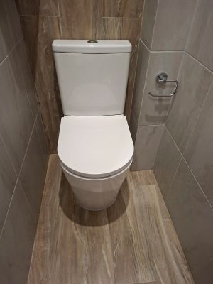 Установка напольного унитаза