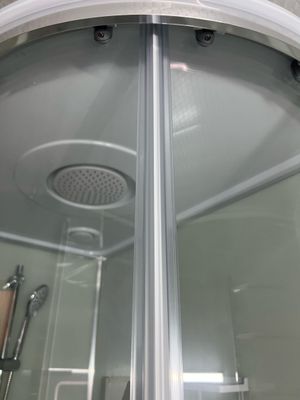Установка душевой кабины шириной до 120 см