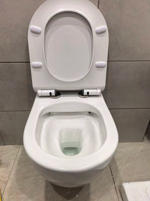 Установка подвесного унитаза (на готовую инсталляцию)