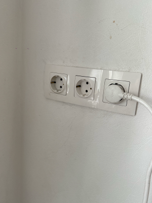 Замена розетки Прокладка кабель-канала