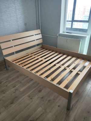 Сборка двуспальной кровати