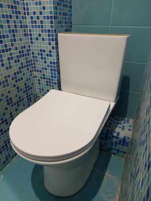 Установка напольного унитаза