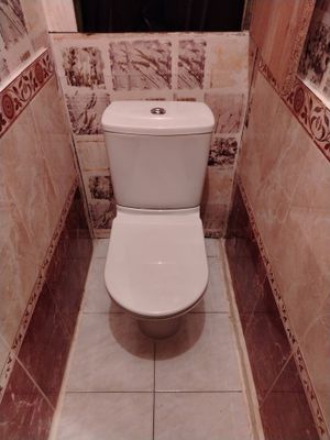 Установка напольного унитаза