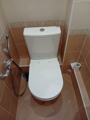 Установка напольного унитаза