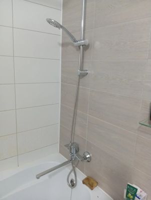 Установка смесителя (на готовые коммуникации)