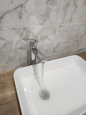 Установка смесителя (на готовые коммуникации)