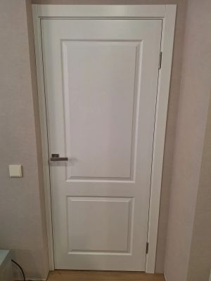 Оформление проёма добором и наличниками