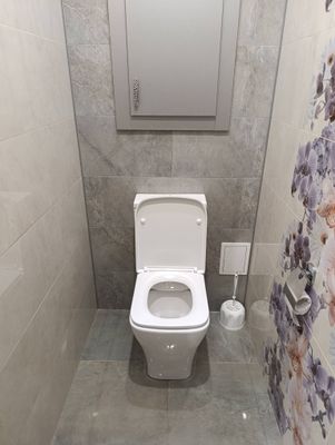 Установка напольного унитаза