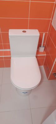 Установка напольного унитаза